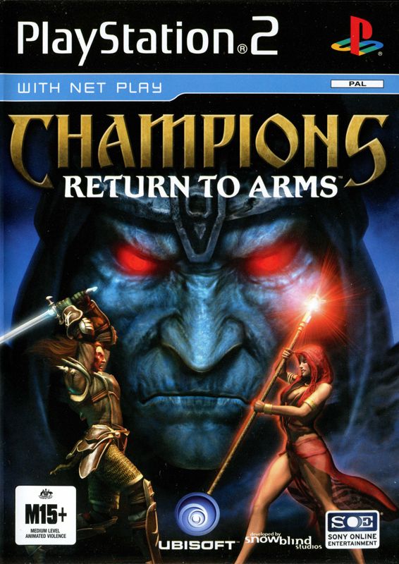 Front Cover for Champions: Return to Arms (PlayStation 2)