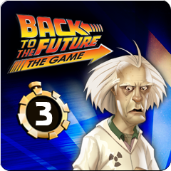 Front Cover for Back to the Future: The Game (PlayStation 3) (PSN release): Episode 3