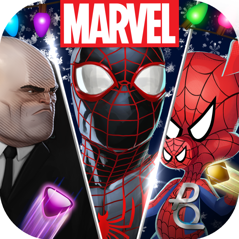 Front Cover for Marvel Puzzle Quest (iPad and iPhone): R168 release