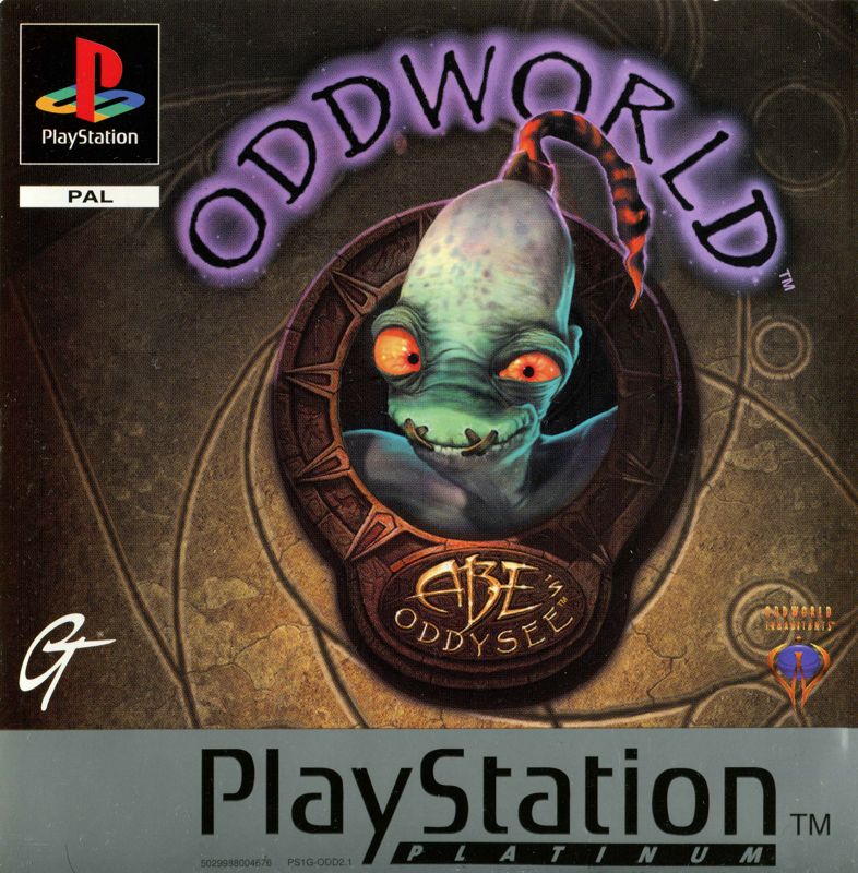 Oddworld: Abe's Oddysee cover or packaging material - MobyGames