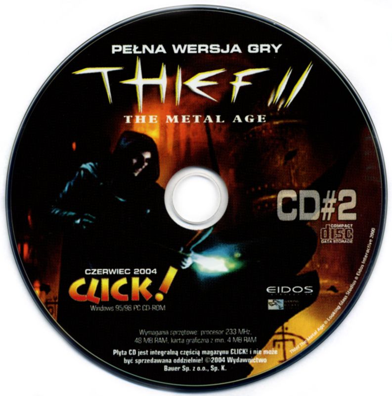 Media for Thief II: The Metal Age (Windows) (Click! 6/2004 covermount): Disc 2 - Game
