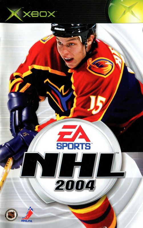Manual for NHL 2004 (Xbox): Front