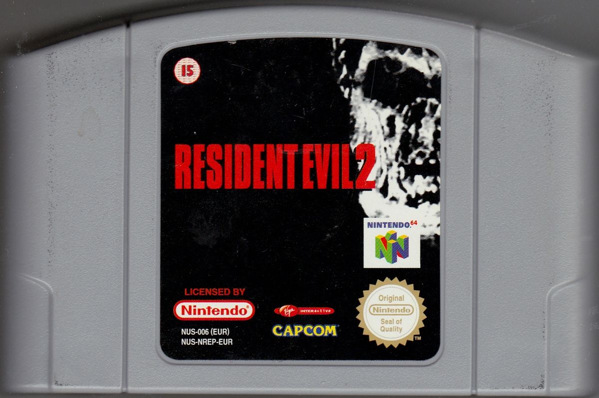 Media for Resident Evil 2 (Nintendo 64): Front