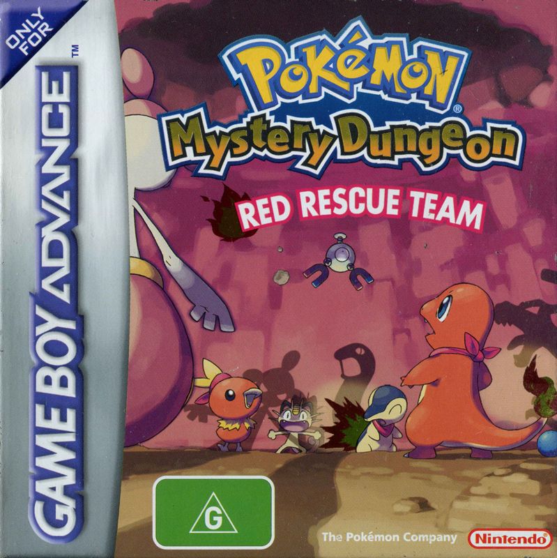 Front Cover for Pokémon Mystery Dungeon: Red Rescue Team (Game Boy Advance)