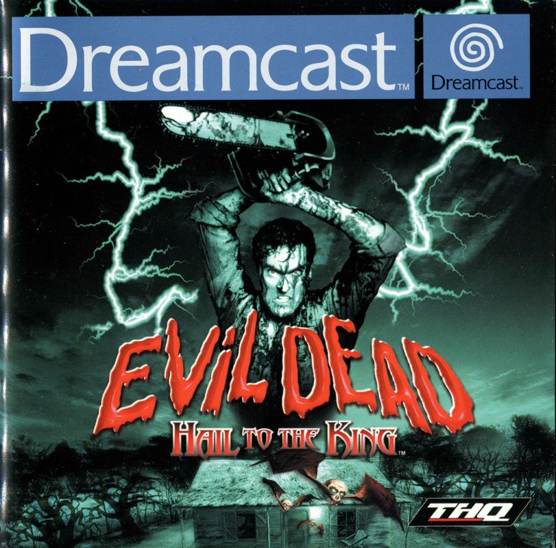 Manual for Evil Dead: Hail to the King (Dreamcast): Front