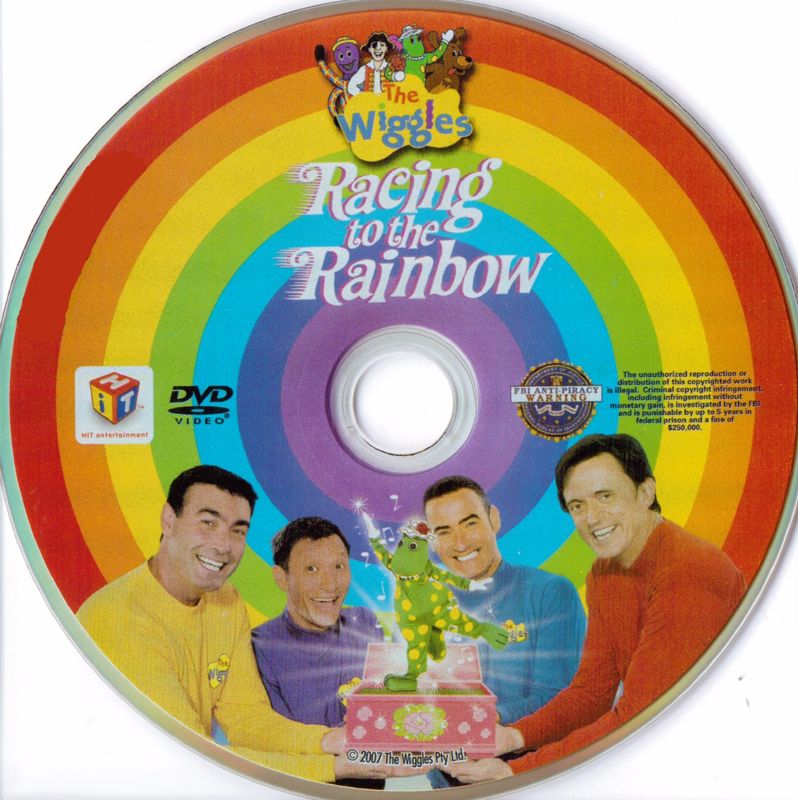 The Wiggles: Racing to the Rainbow (included game) cover or packaging ...