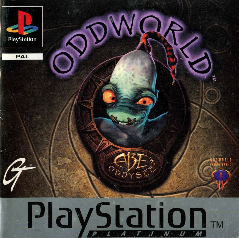 Oddworld: Abe's Oddysee cover or packaging material - MobyGames