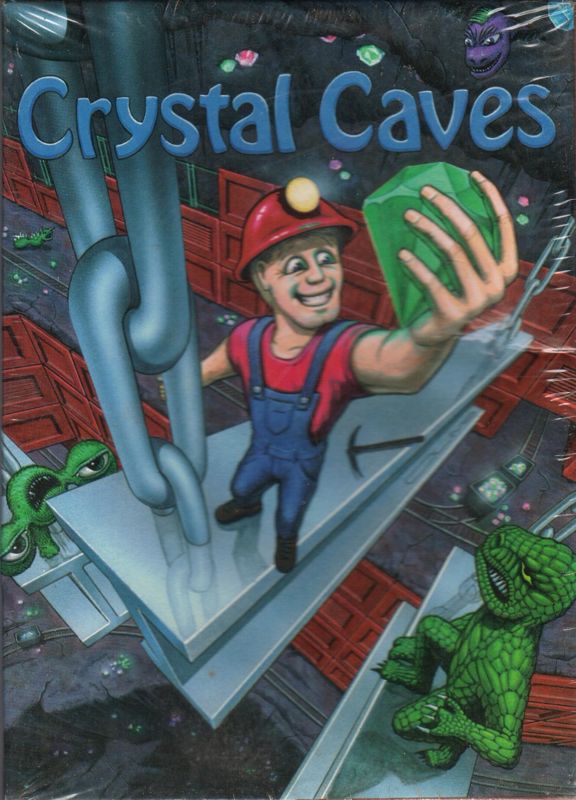 Front Cover for Crystal Caves (DOS) (Zoom Software release)