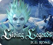 Front Cover for Living Legends: Ice Rose (Macintosh and Windows) (Big Fish Games release)