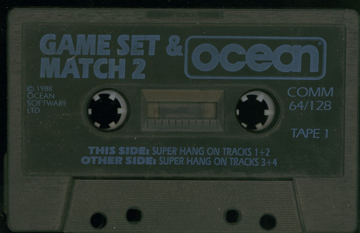 Media for Game Set and Match 2 (Commodore 64)