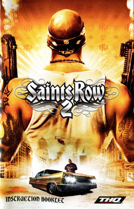 Manual for Saints Row 2 (Windows): Front