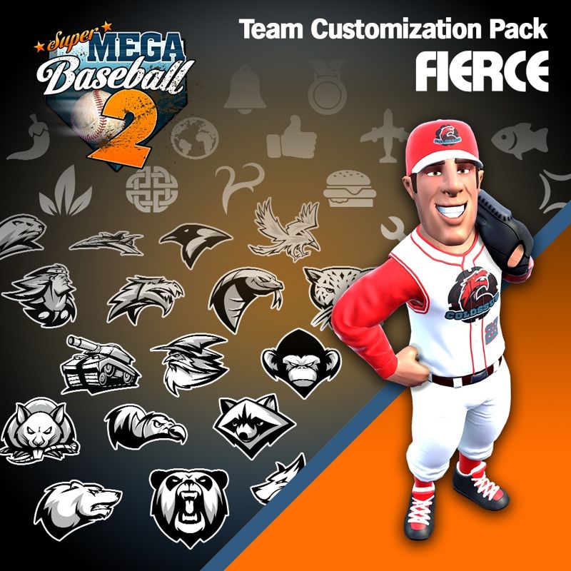 Front Cover for Super Mega Baseball 2: Team Customization Pack Fierce (PlayStation 4) (download release)