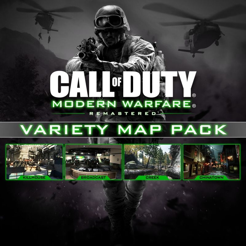 Front Cover for Call of Duty: Modern Warfare - Remastered: Variety Map Pack (PlayStation 4) (download release)
