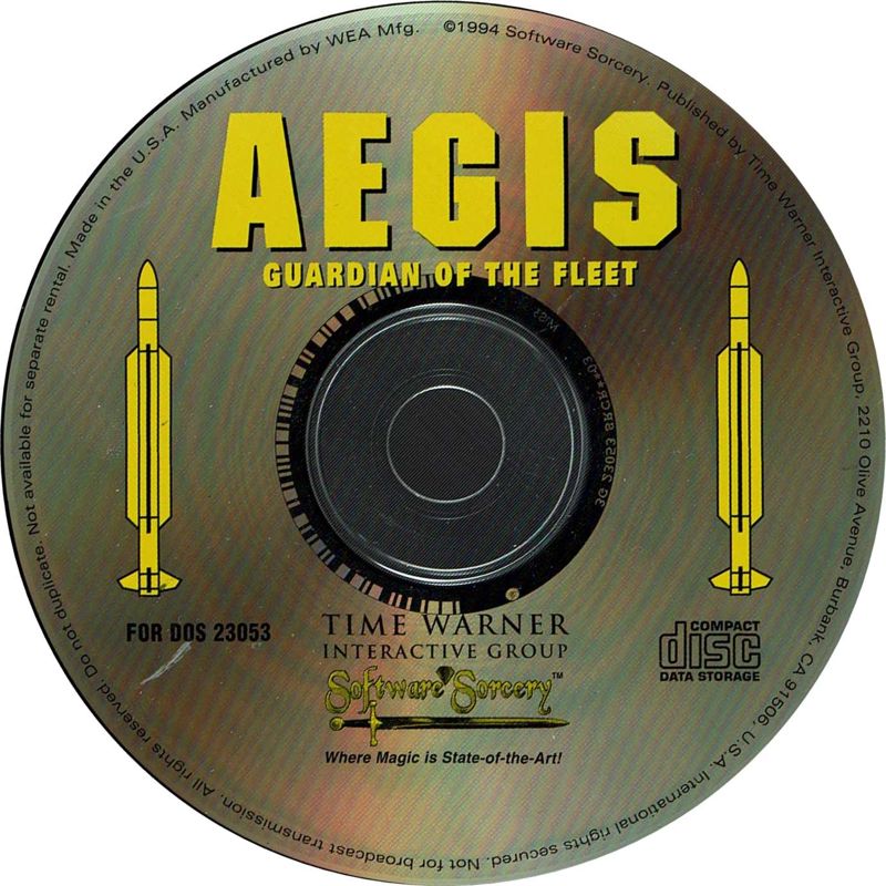 Media for Aegis: Guardian of the Fleet (DOS)