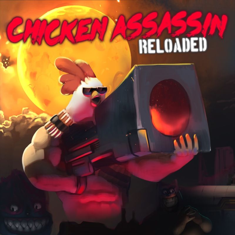 Front Cover for Chicken Assassin: Reloaded (PlayStation 4) (download release)