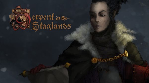 Front Cover for Serpent in the Staglands (Linux and Macintosh and Windows) (Whalenought Studios store release)