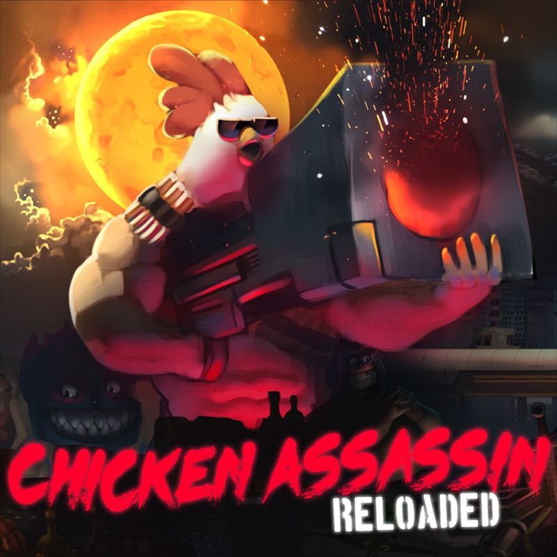 Front Cover for Chicken Assassin: Reloaded (PlayStation 4) (download release (Europe/Oceania version))