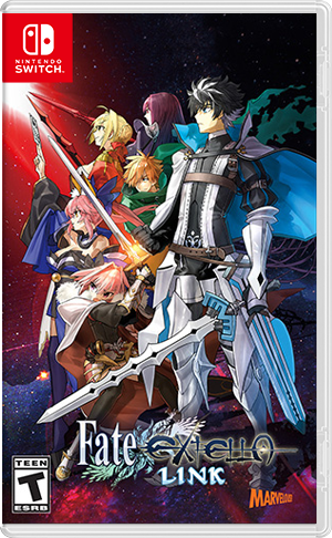 Front Cover for Fate/EXTELLA: LINK (Nintendo Switch) (download release): 1st version