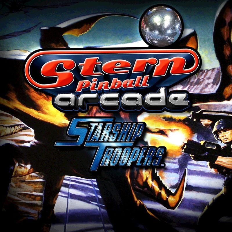 Front Cover for Stern Pinball Arcade: Starship Troopers (PlayStation 4) (download release)