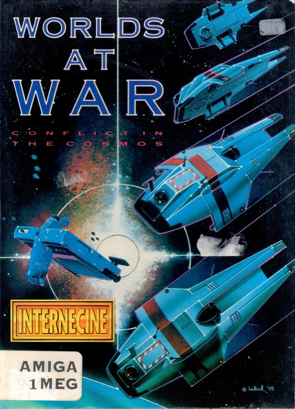 Front Cover for Worlds at War: Conflict in the Cosmos (Amiga)