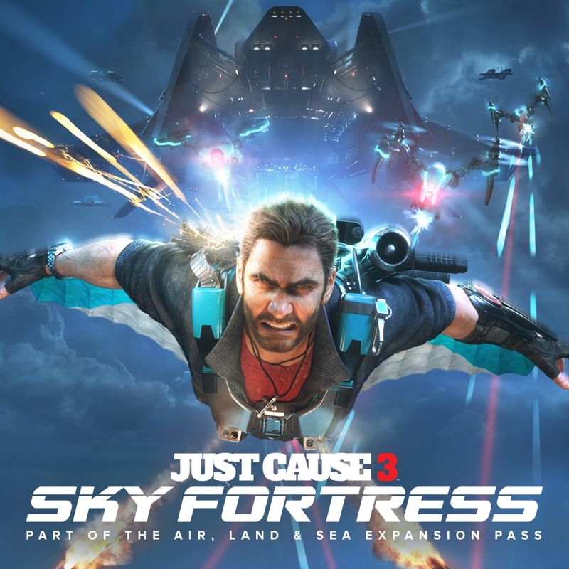 Front Cover for Just Cause 3: Sky Fortress Pack (PlayStation 4) (download release)