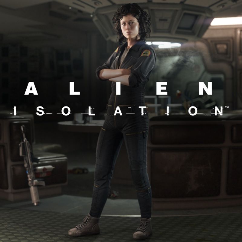 Front Cover for Alien: Isolation - Last Survivor (PlayStation 3 and PlayStation 4) (download release)