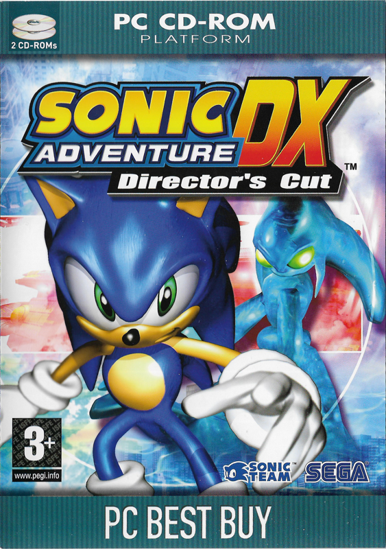 Front Cover for Sonic Adventure DX (Director's Cut) (Windows)