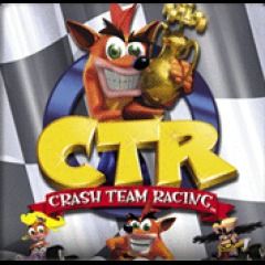 Front Cover for CTR: Crash Team Racing (PSP and PlayStation 3) (PSN release)