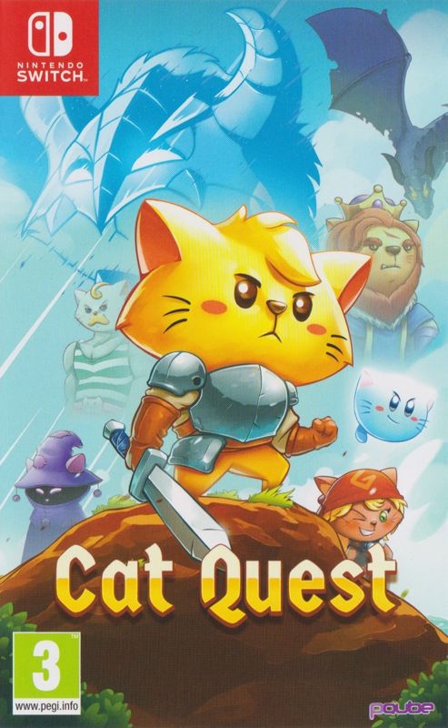 Front Cover for Cat Quest (Nintendo Switch)