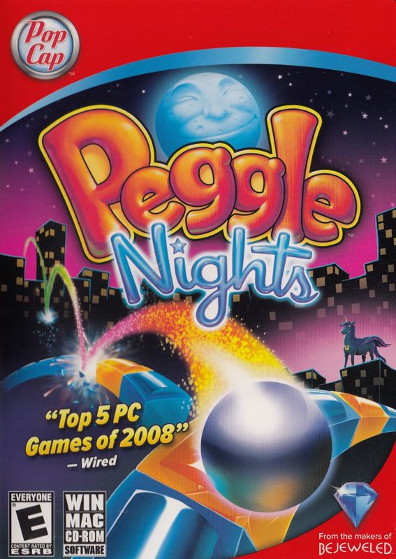 Front Cover for Peggle: Nights (Macintosh and Windows)