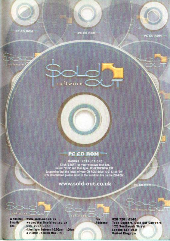 Inside Cover for Tomb Raider: The Last Revelation (Windows) (Sold Out Software release): Right