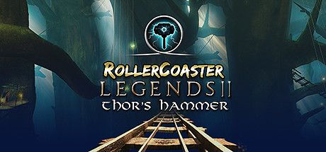Front Cover for RollerCoaster Legends II: Thor's Hammer (Windows) (Steam release)