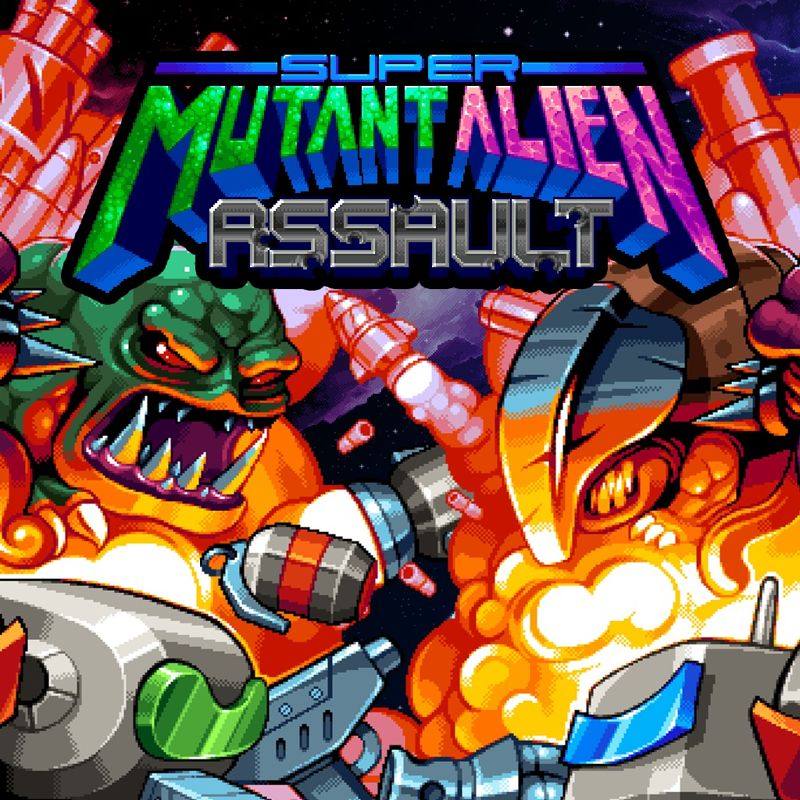 Front Cover for Super Mutant Alien Assault (PlayStation 4) (download release)