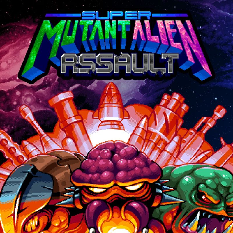 Front Cover for Super Mutant Alien Assault (PS Vita) (download release)