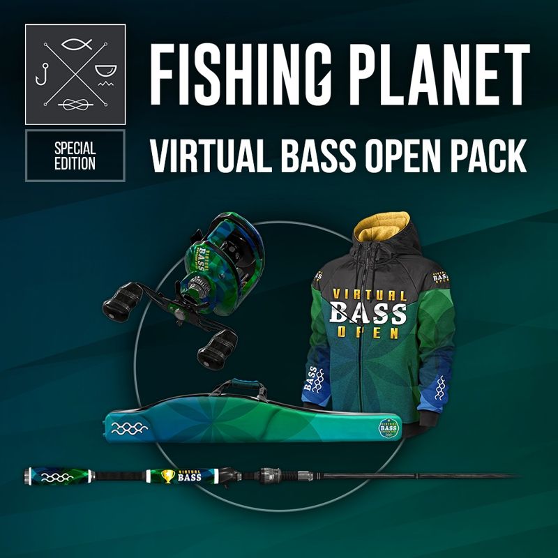 Front Cover for Fishing Planet: Virtual Bass Open Pack (PlayStation 4) (download release)