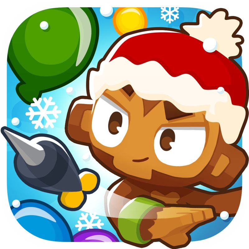 Front Cover for Bloons TD 6 (iPad and iPhone): Christmas 2018 Cover Art