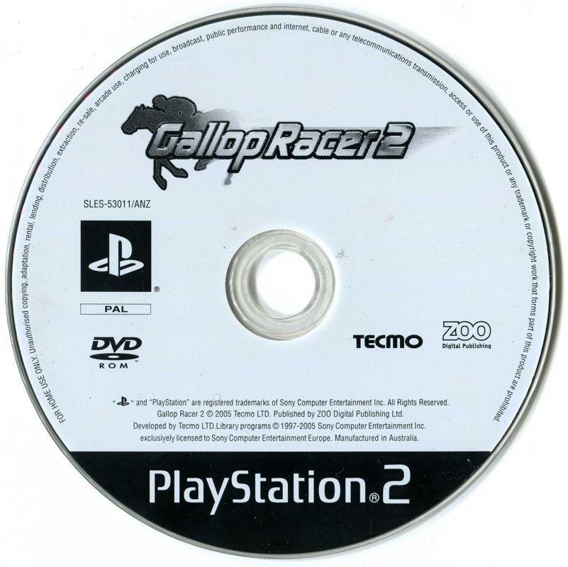 Media for Gallop Racer 2004 (PlayStation 2)