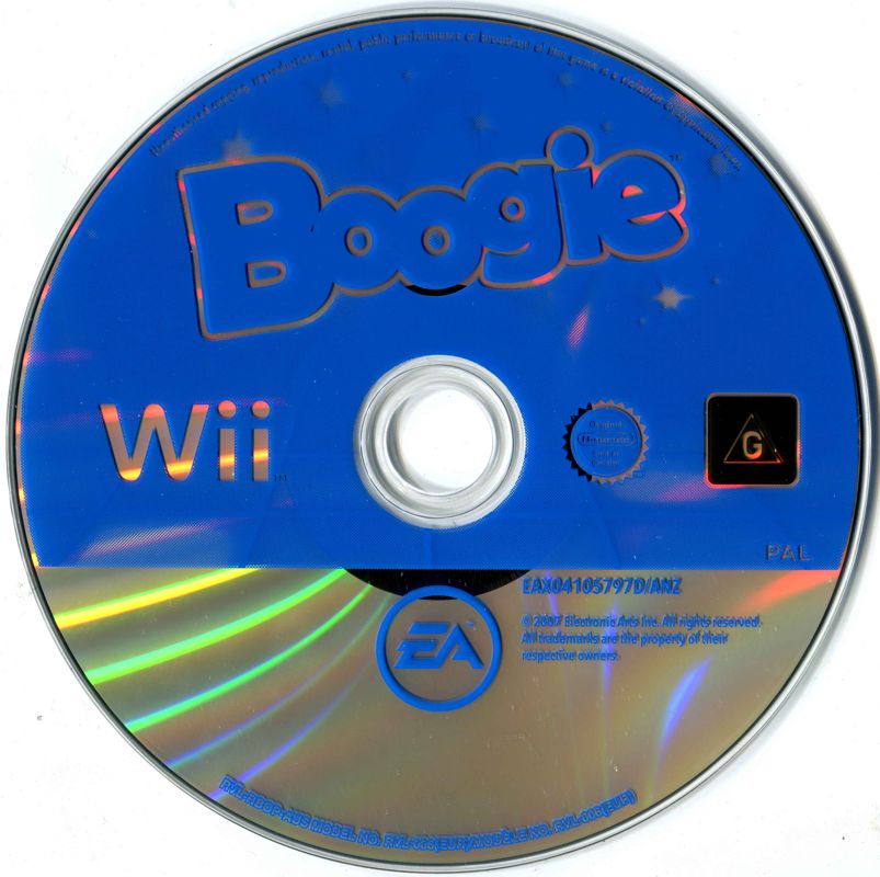 Boogie cover or packaging material MobyGames