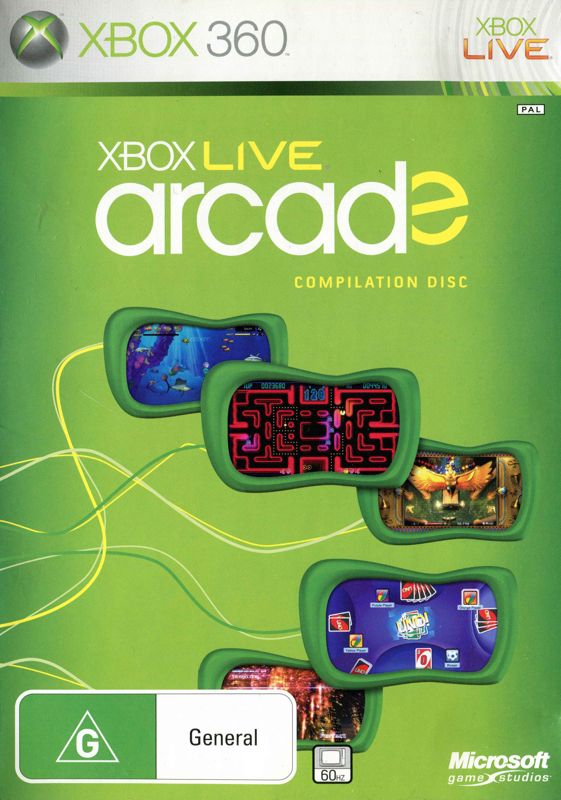 Front Cover for Xbox Live Arcade Compilation Disc (Xbox 360)