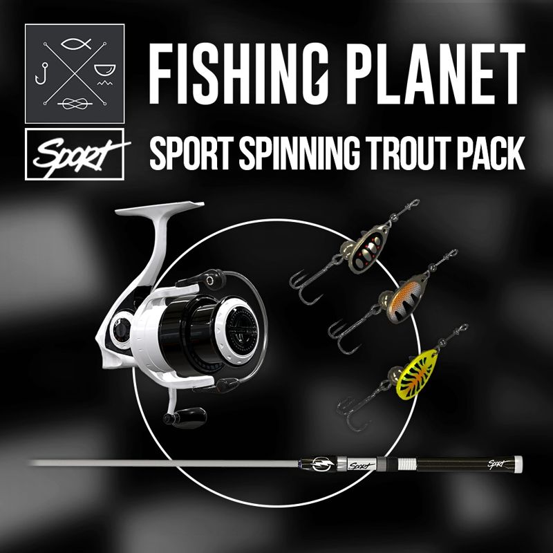 Front Cover for Fishing Planet: Sport Spinning Trout Pack (PlayStation 4) (download release)