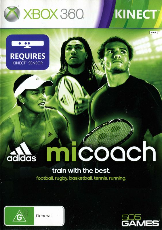 Front Cover for adidas miCoach (Xbox 360)
