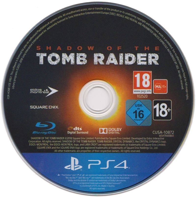 Shadow of the Tomb Raider (Croft Edition) cover or packaging