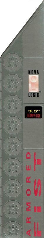 Spine/Sides for Armored Fist (DOS) (Complete English Version - 3,5'' Disk release): Right