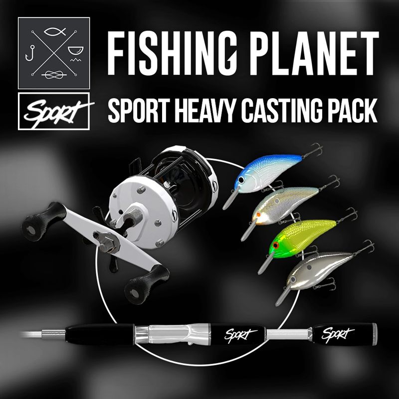Front Cover for Fishing Planet: Sport Heavy Casting Pack (PlayStation 4) (download release)