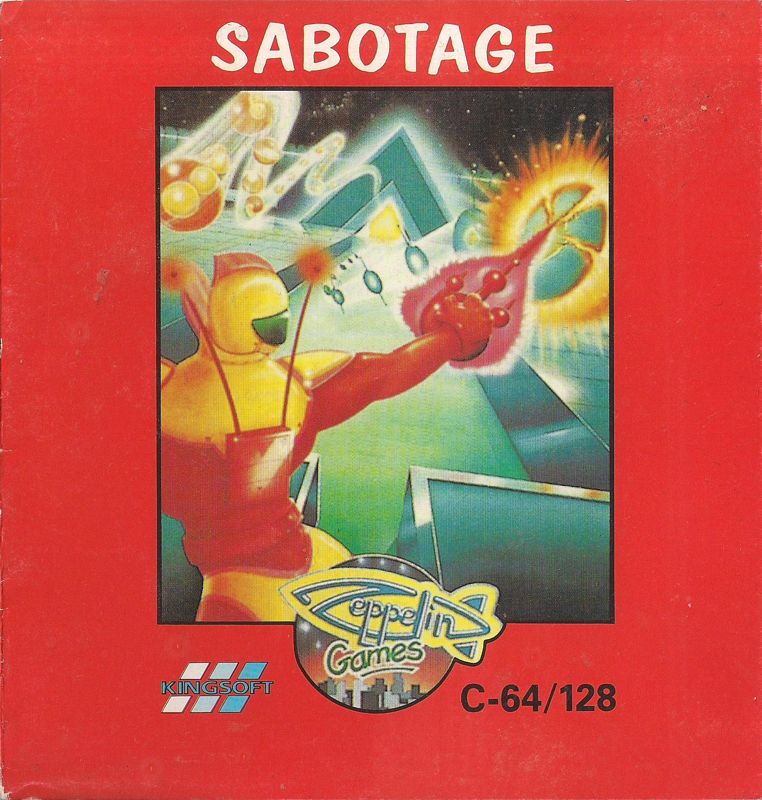 Front Cover for Sabotage (Commodore 64)