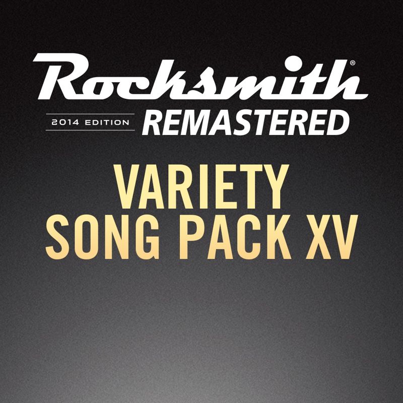 Front Cover for Rocksmith: All-new 2014 Edition - Variety Song Pack XV (PlayStation 3 and PlayStation 4) (download release)