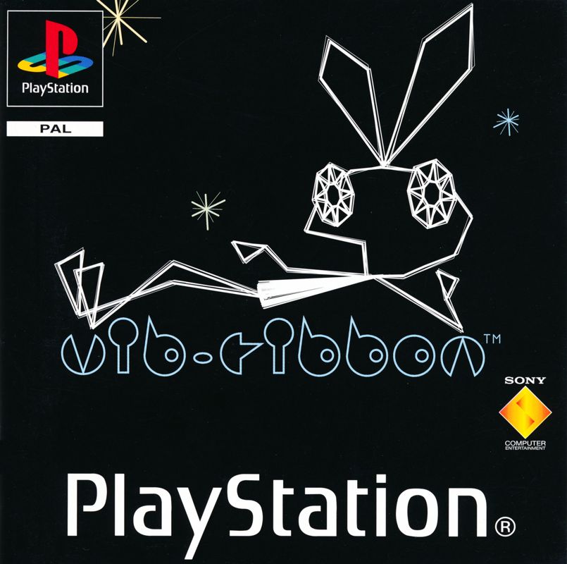 Manual for Vib-Ribbon (PlayStation): Front