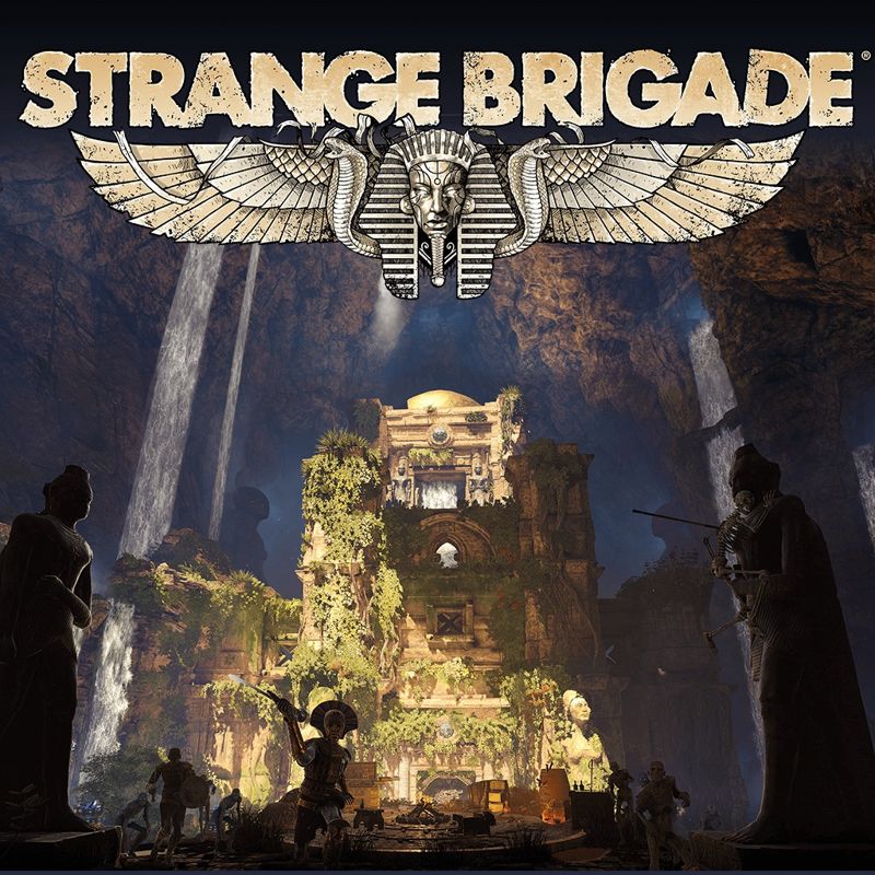 Front Cover for Strange Brigade: The Thrice Damned 2: The Sunken Kingdom (PlayStation 4) (download release)