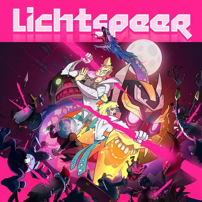 Front Cover for Lichtspeer (PS Vita and PlayStation 4) (download release)