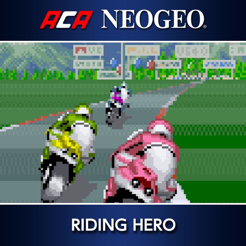 Front Cover for Riding Hero (PlayStation 4) (download release)